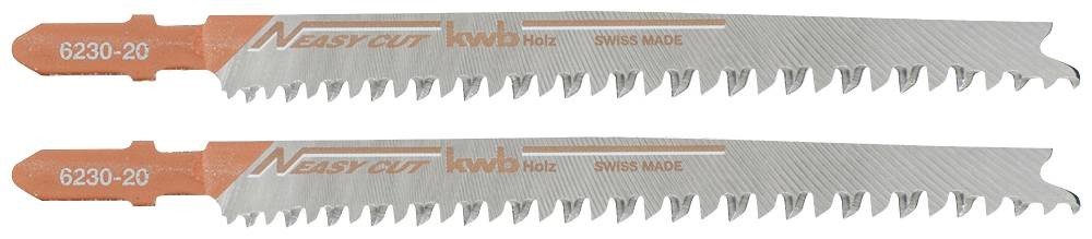 kwb 623020 Nožové pilové listy EASY CUT, zpracování dřeva, HCS 2 ks