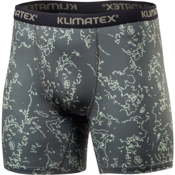 Klimatex FINIR Pánské boxerky, khaki, velikost XL