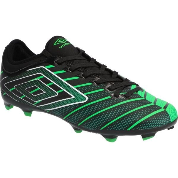 Umbro VELOCITA ELIXIR CLUB FG Pánské kopačky, tmavě zelená, velikost 45.5