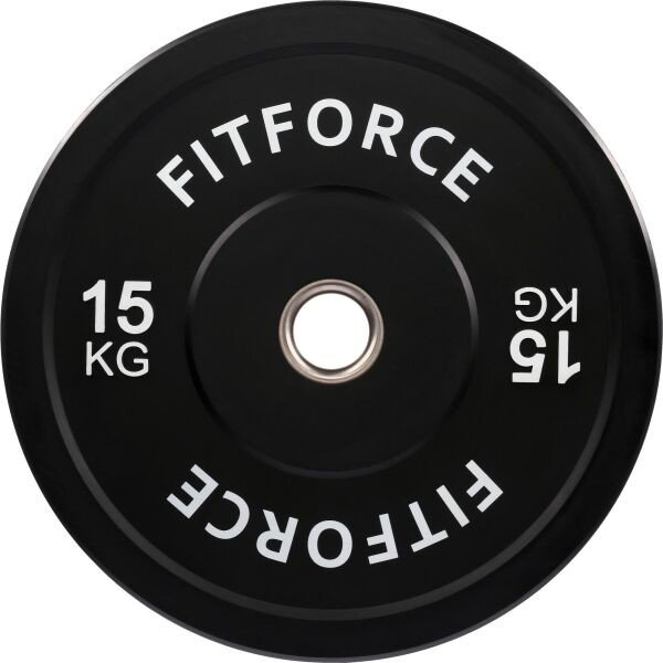 Fitforce PLRO 15 KG x 50 MM Nakládací kotouč, černá, velikost 15 KG