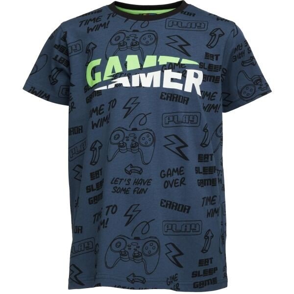 Lewro ZENO Chlapecké triko, tmavě modrá, velikost 140-146