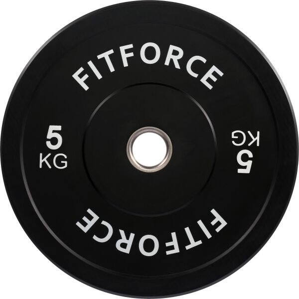 Fitforce PLRO 5 KG x 50 MM Nakládací kotouč, černá, velikost 5 KG