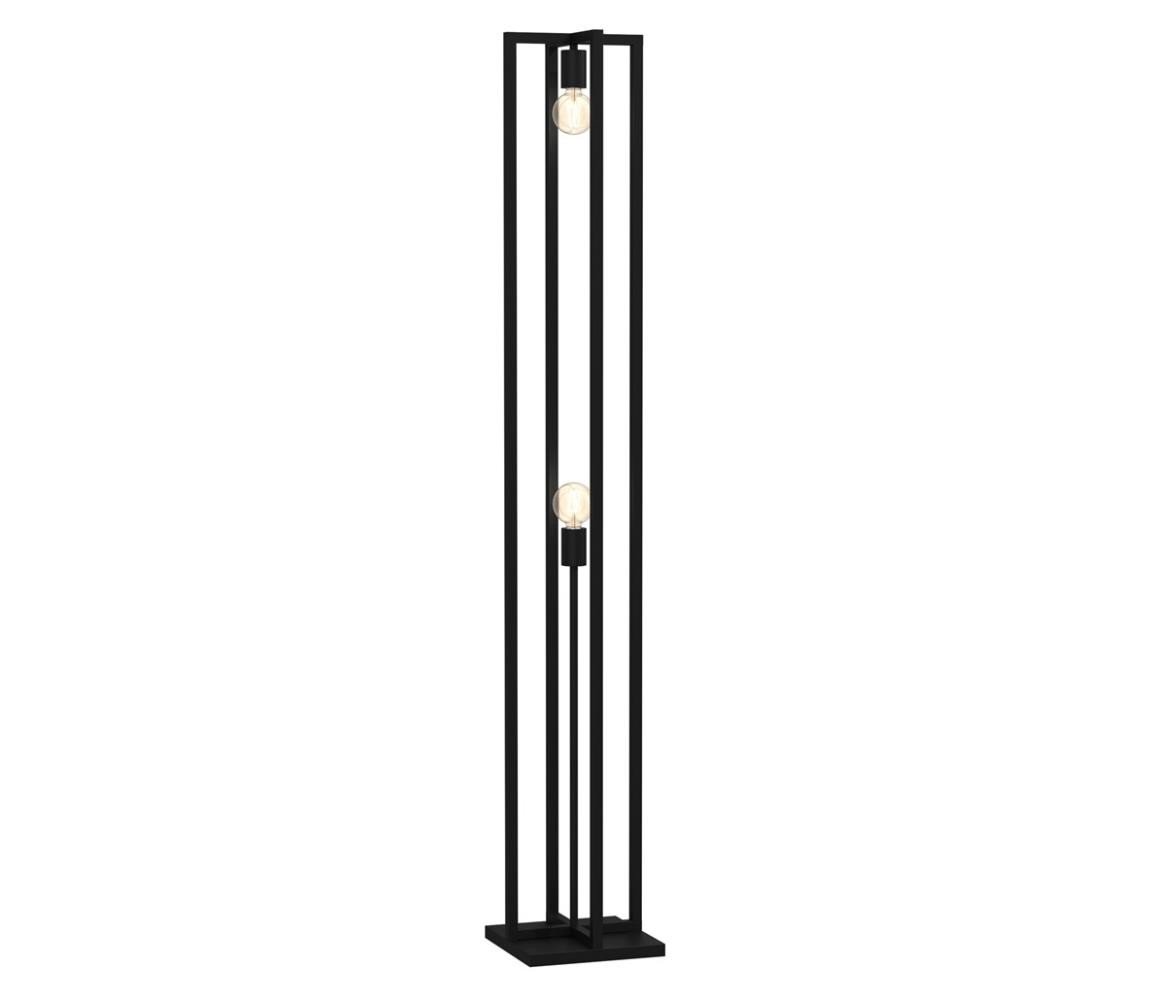 Stojací lampa ARNOLD 2xE27/60W/230V černá