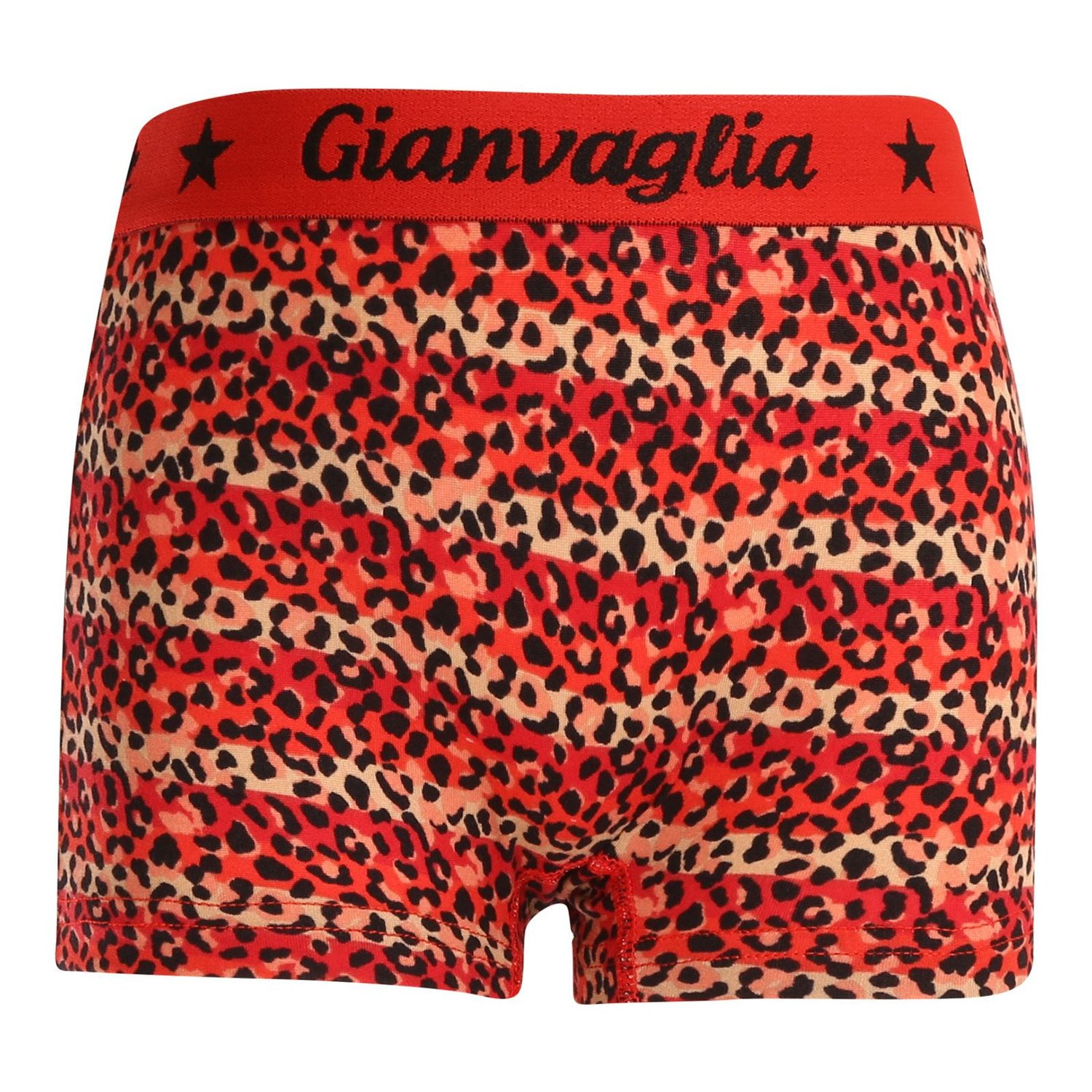Dívčí kalhotky s nohavičkou boxerky Gianvaglia červené (813) 110