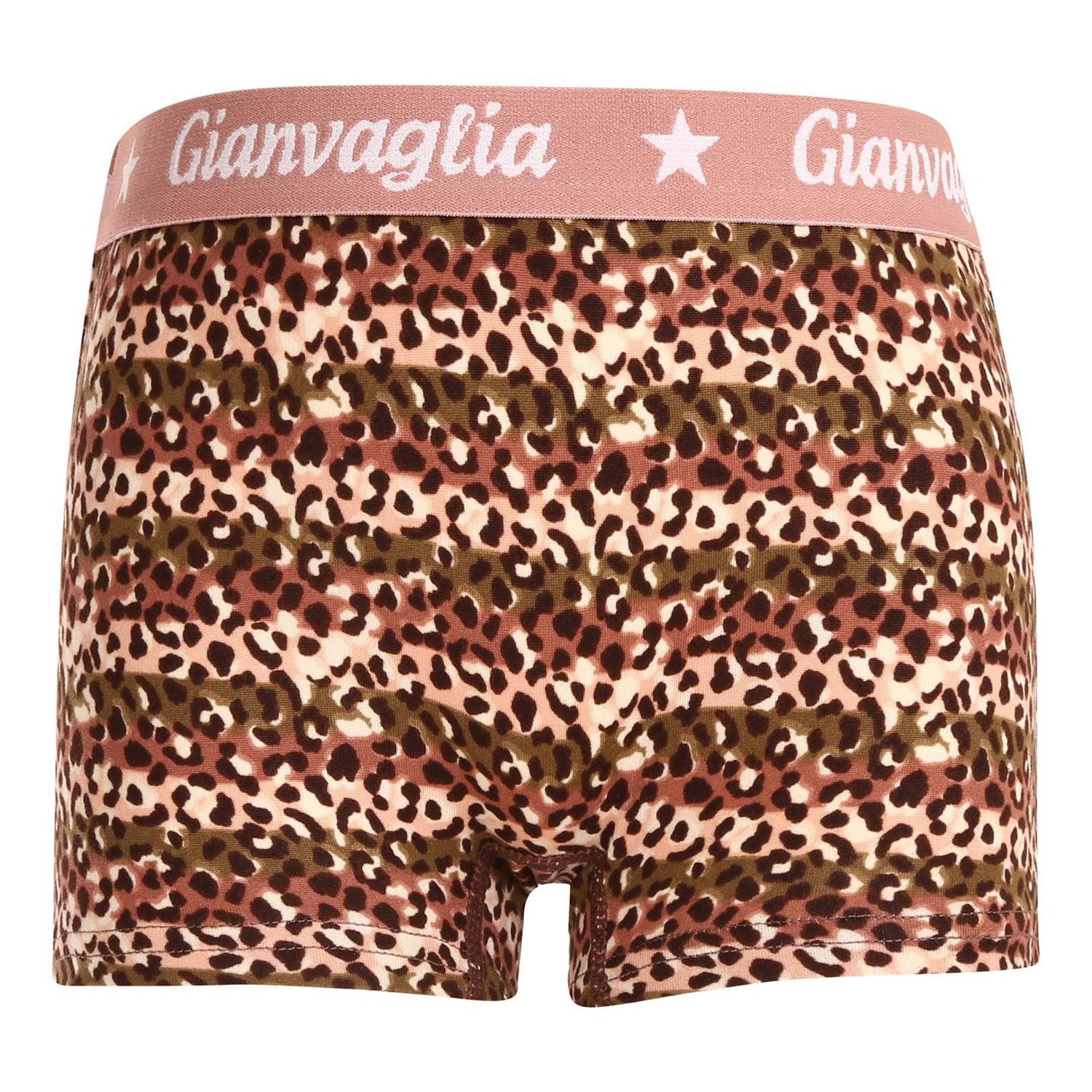 Dívčí kalhotky s nohavičkou boxerky Gianvaglia růžové (813) 140
