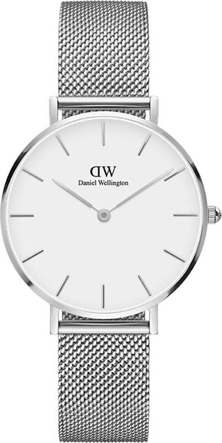 Hodinky Daniel Wellington Petite Sterling DW00100164 Silver/White