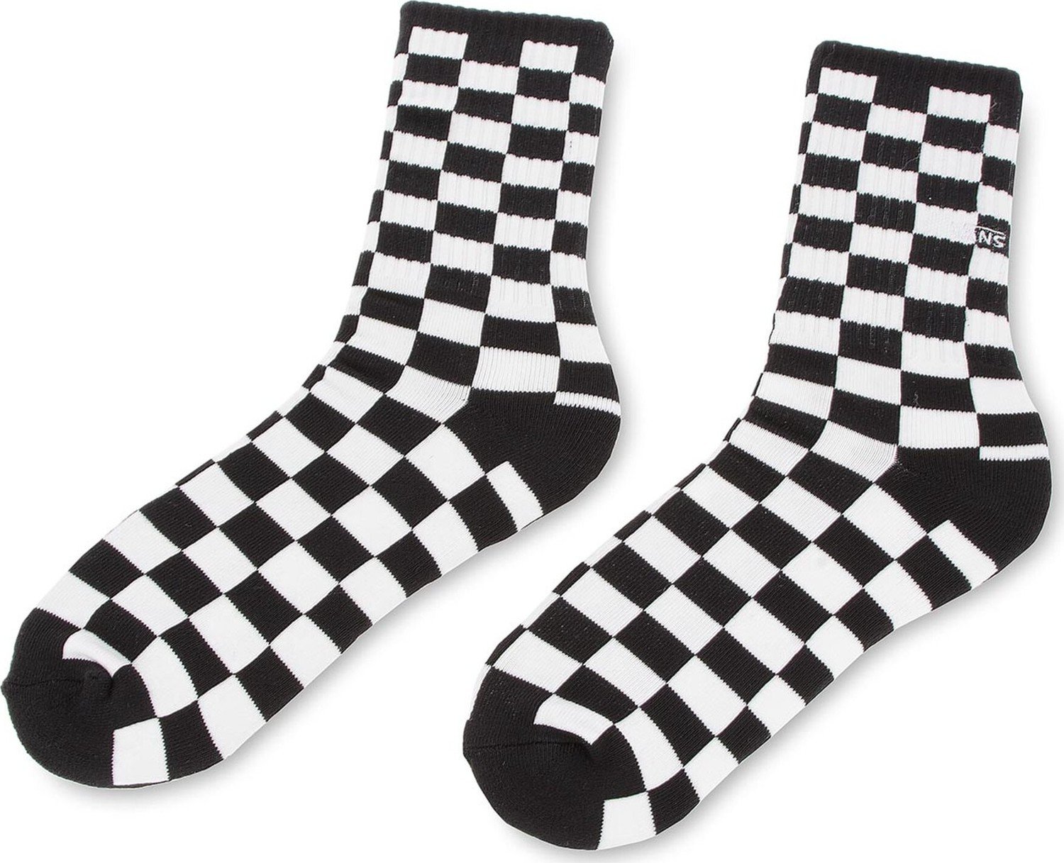 Pánské klasické ponožky Vans Checkerboard Crew VN0A3H3OHU0 Black/White