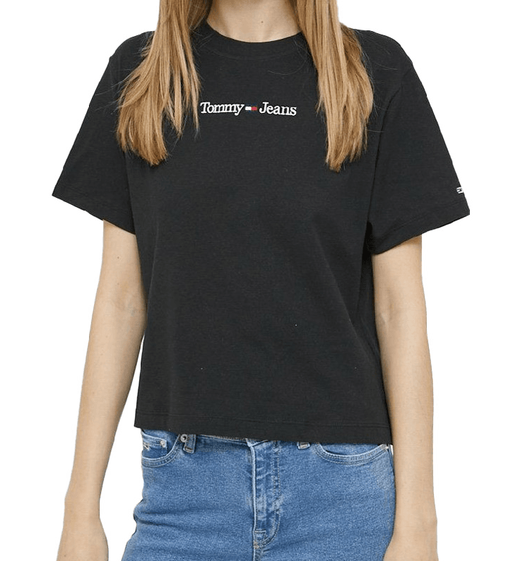 Černé tričko Tommy Jeans, velikost M