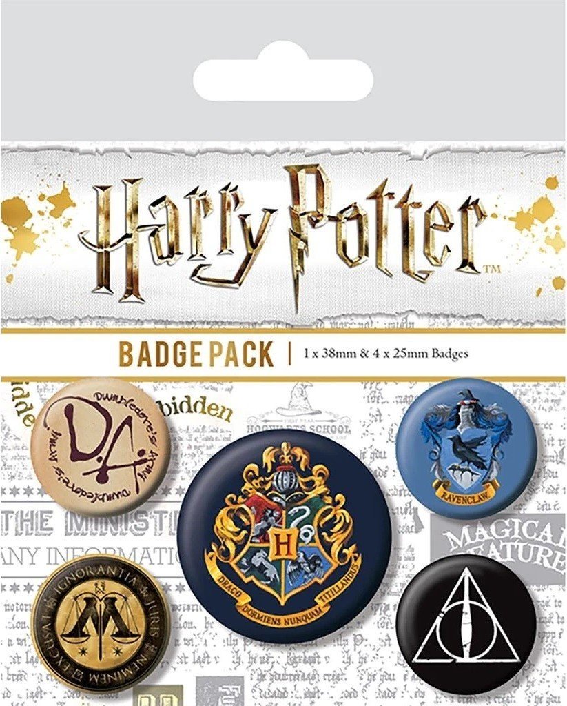 Harry Potter Bradavice - set odznaků - EPEE Merch - Pyramid