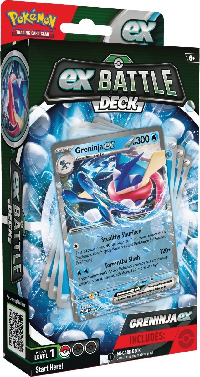 Pokémon TCG Greninja ex Battle Deck