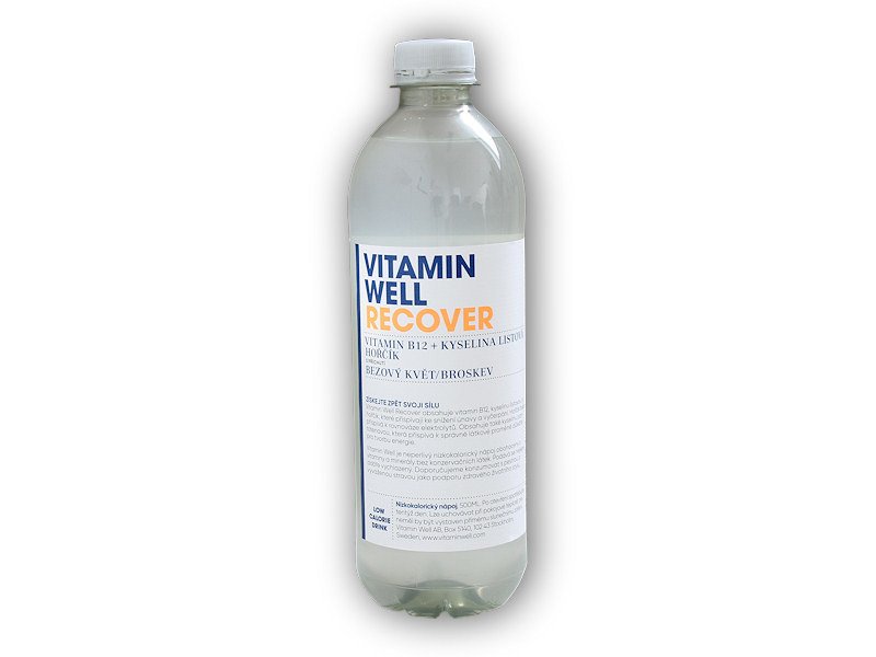 Vitamin Well Vitamin Well RECOVER 500ml Varianta: bezový květ-broskev