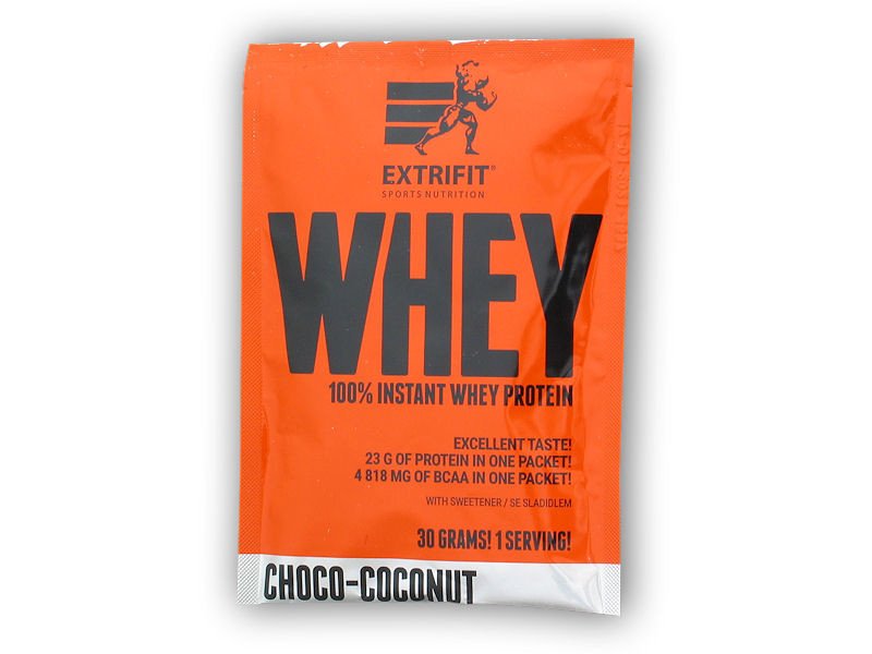 PROTEIN Extrifit 100% Whey Protein 30g Varianta: čokoláda