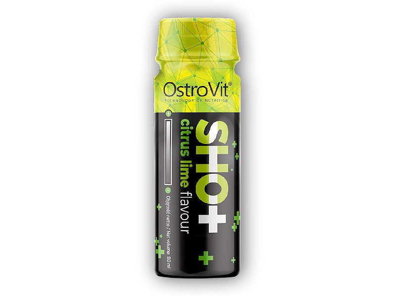 Ostrovit Pre workout shot 80ml Varianta: citron s limetou