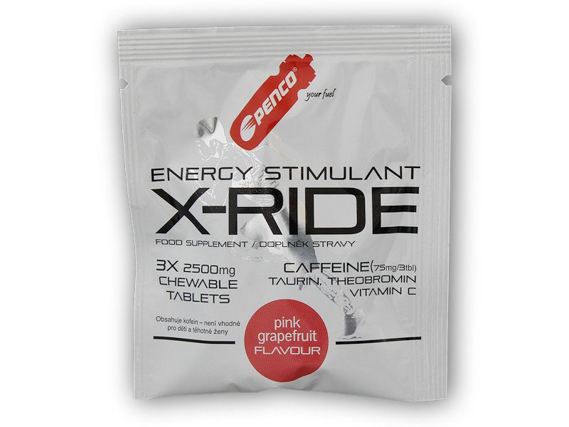 Penco X-Ride Energy Stimulant 2500mg 3 tablety Varianta: grep