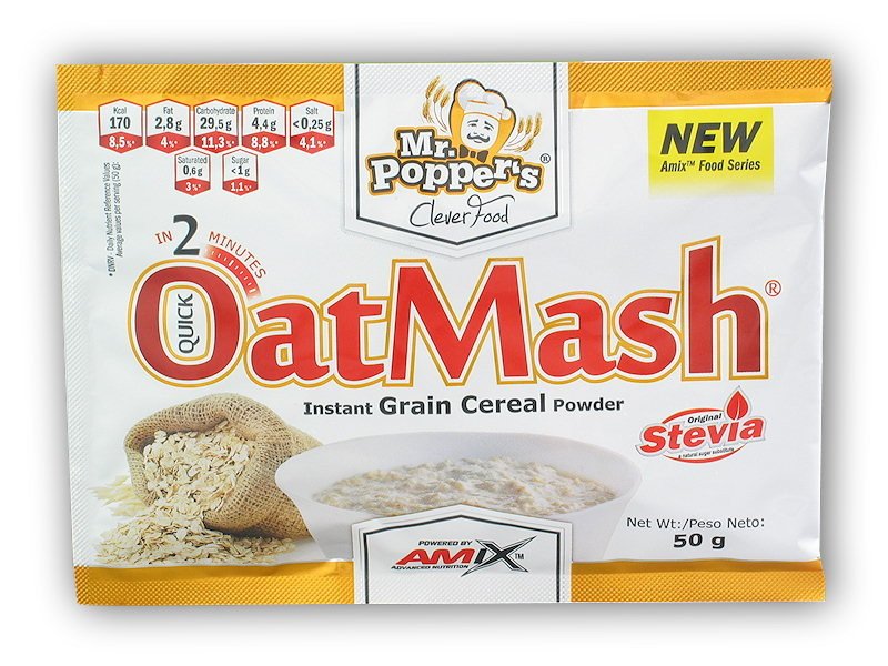 Amix Mr.Popper's Oat Mash 50g akce Varianta: noughat-caramel