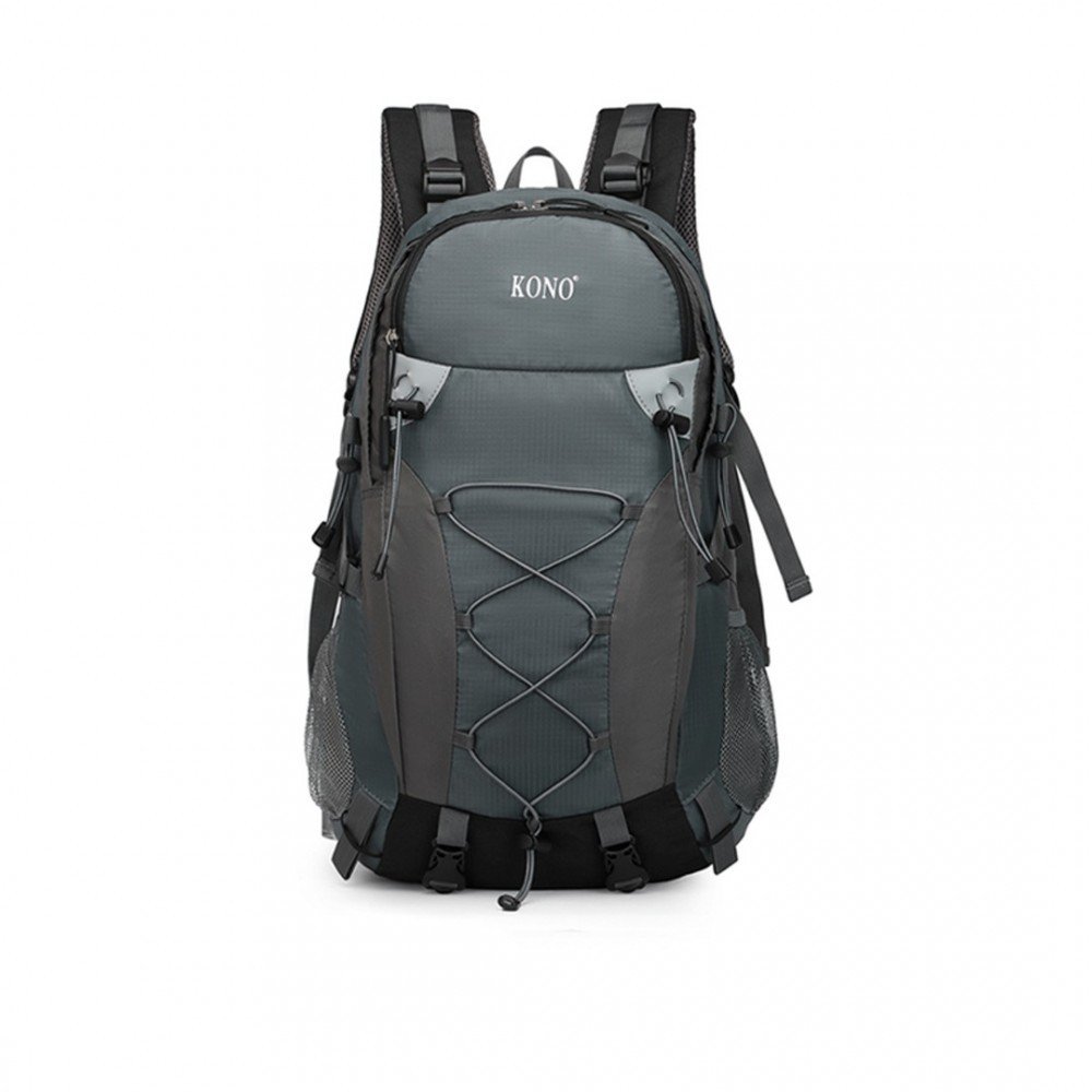 KONO outdoorový sportovní / turistický batoh  40L - šedá