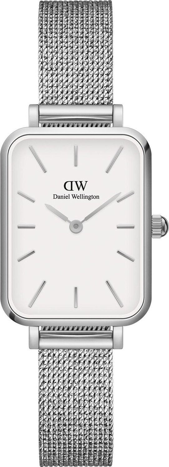 Hodinky Daniel Wellington Quadro DW00100438 Silver/Silver
