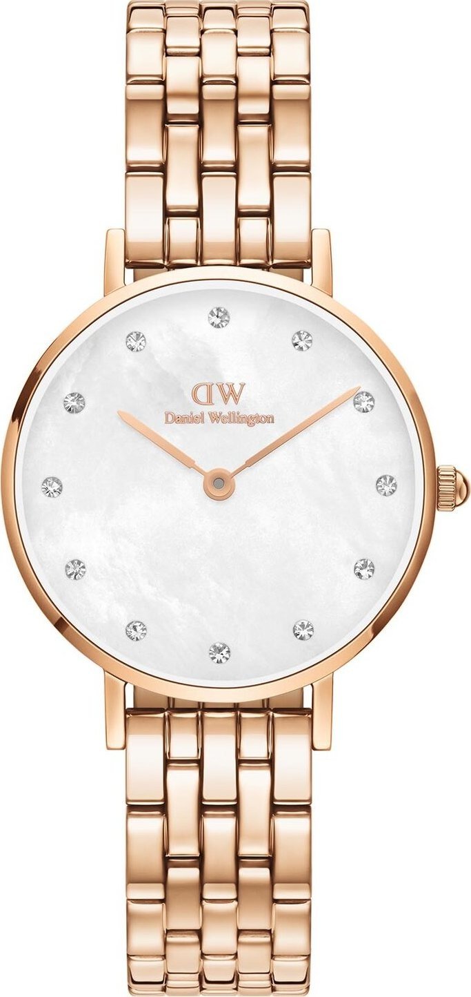 Hodinky Daniel Wellington Petite DW00100613 Rose Gold/Rose Gold