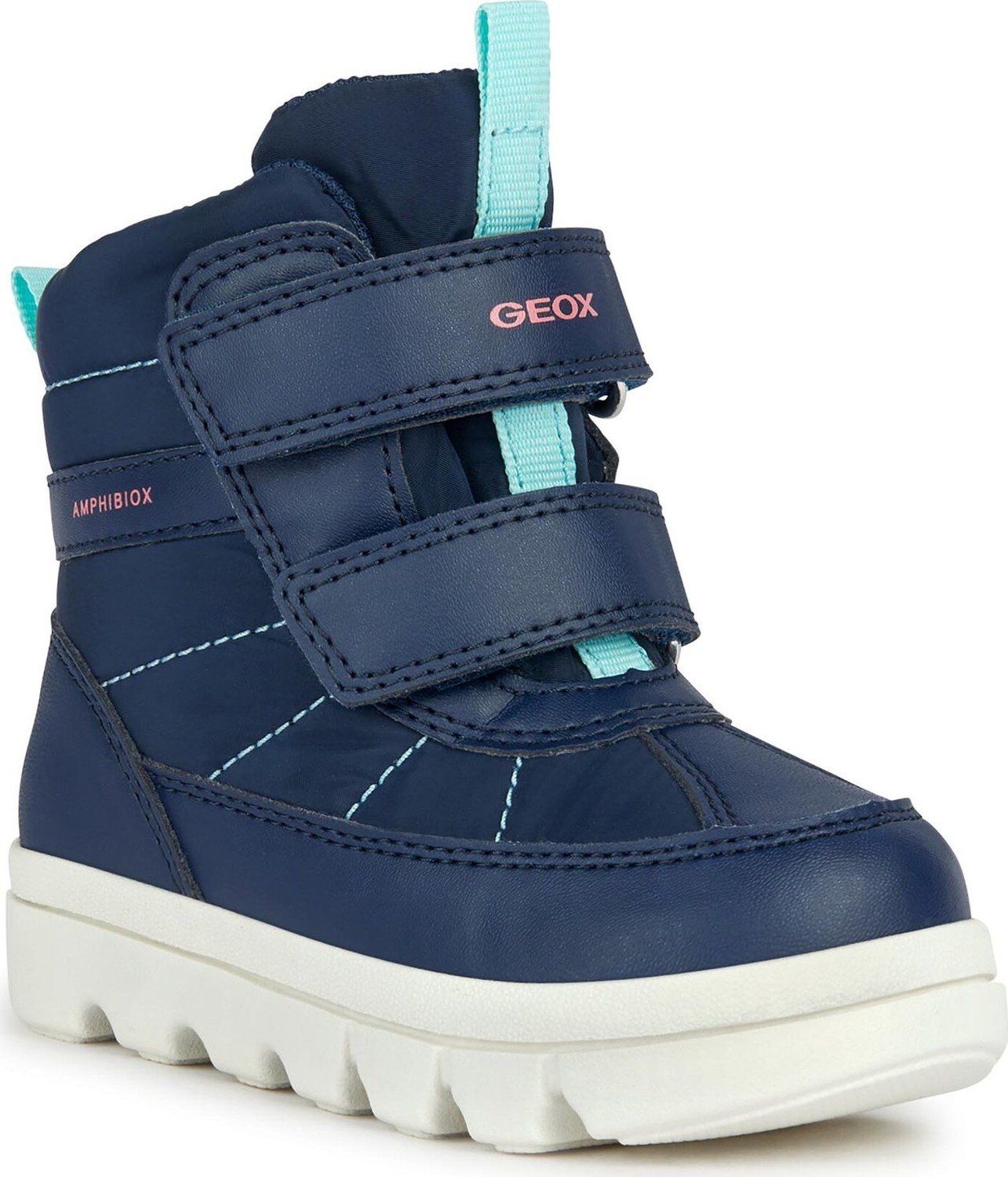 Kozačky Geox B Willaboom Girl B A B365AE 0FU54 C4002 M Navy