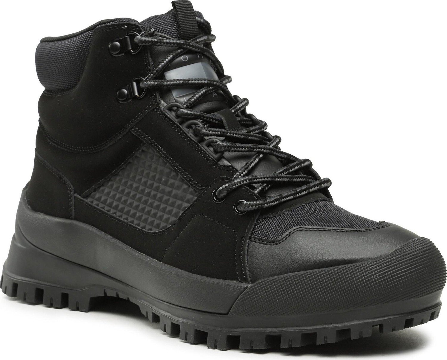 Kotníková obuv Tommy Jeans Tjm Urbans Boot Mid EM0EM01339 Black BDS