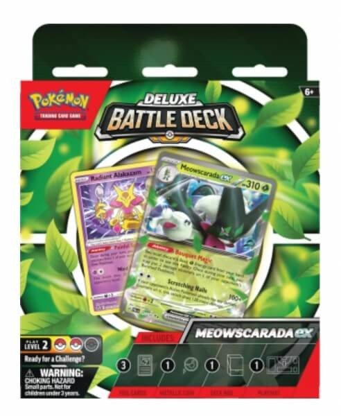 Pokémon Meowscarada ex Deluxe Battle Deck