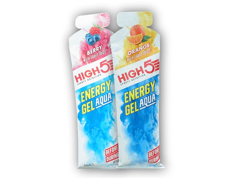 High5 Energy Gel Aqua 66g Varianta: berry