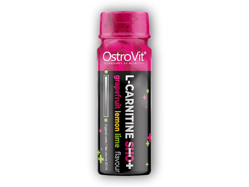 Ostrovit L-Carnitine shot 80ml Varianta: grapefruit-citron-limetka