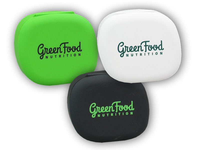 GreenFood Nutrition Krabička na tablety pillbox GreenFood Varianta: bílá
