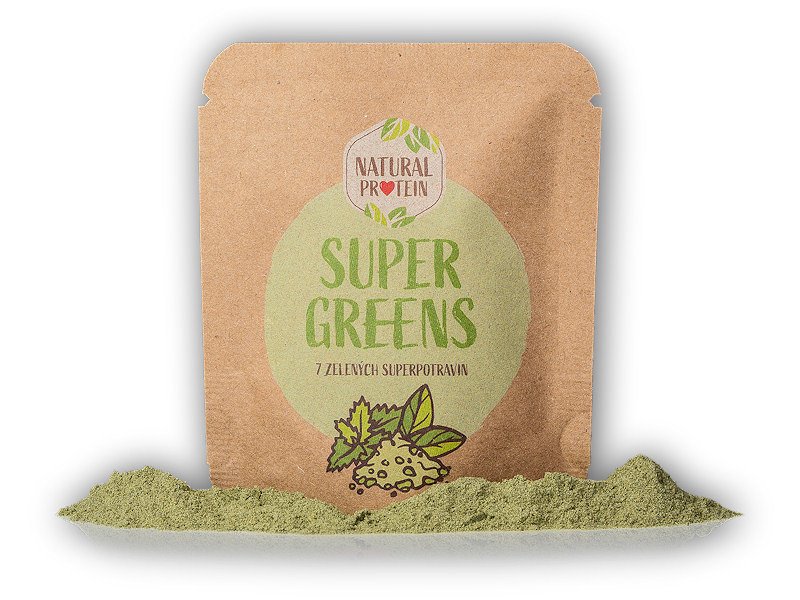 Natural Protein Supergreens 8g