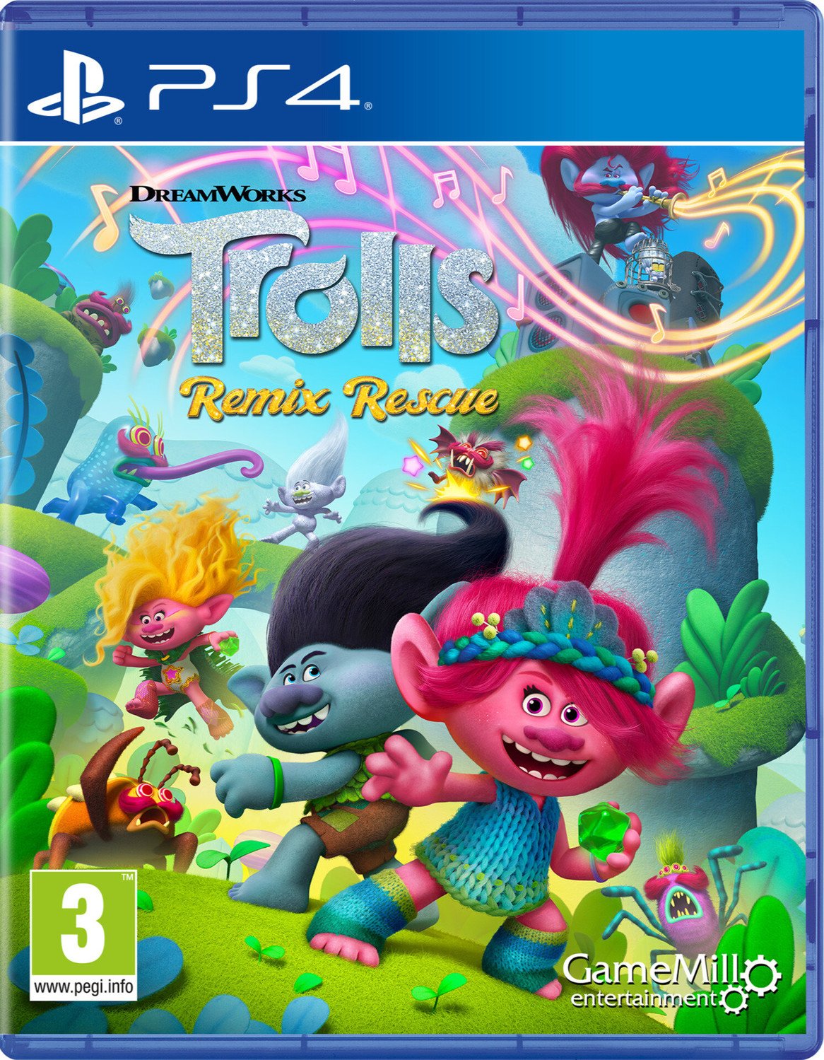 DreamWorks Trolls Remix Rescue (PS4) - 05060968301217