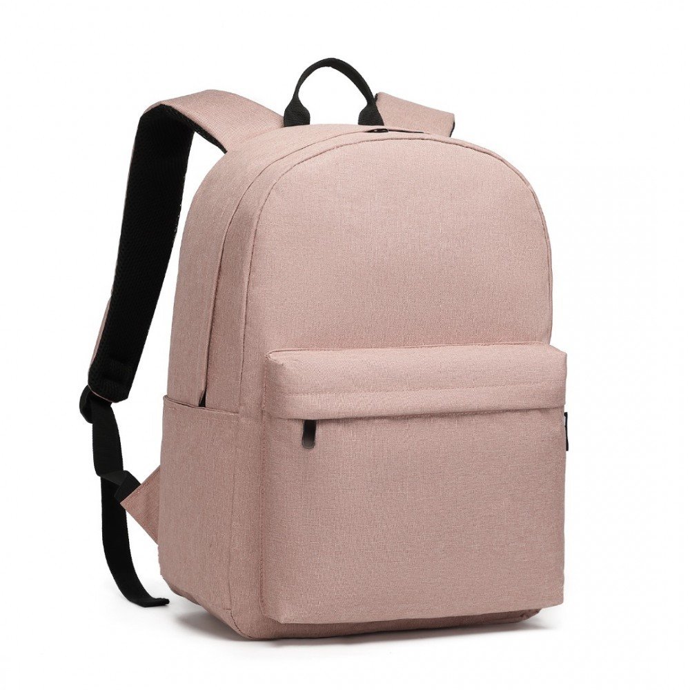 KONO Unisex batoh Popi - růžová - 22L