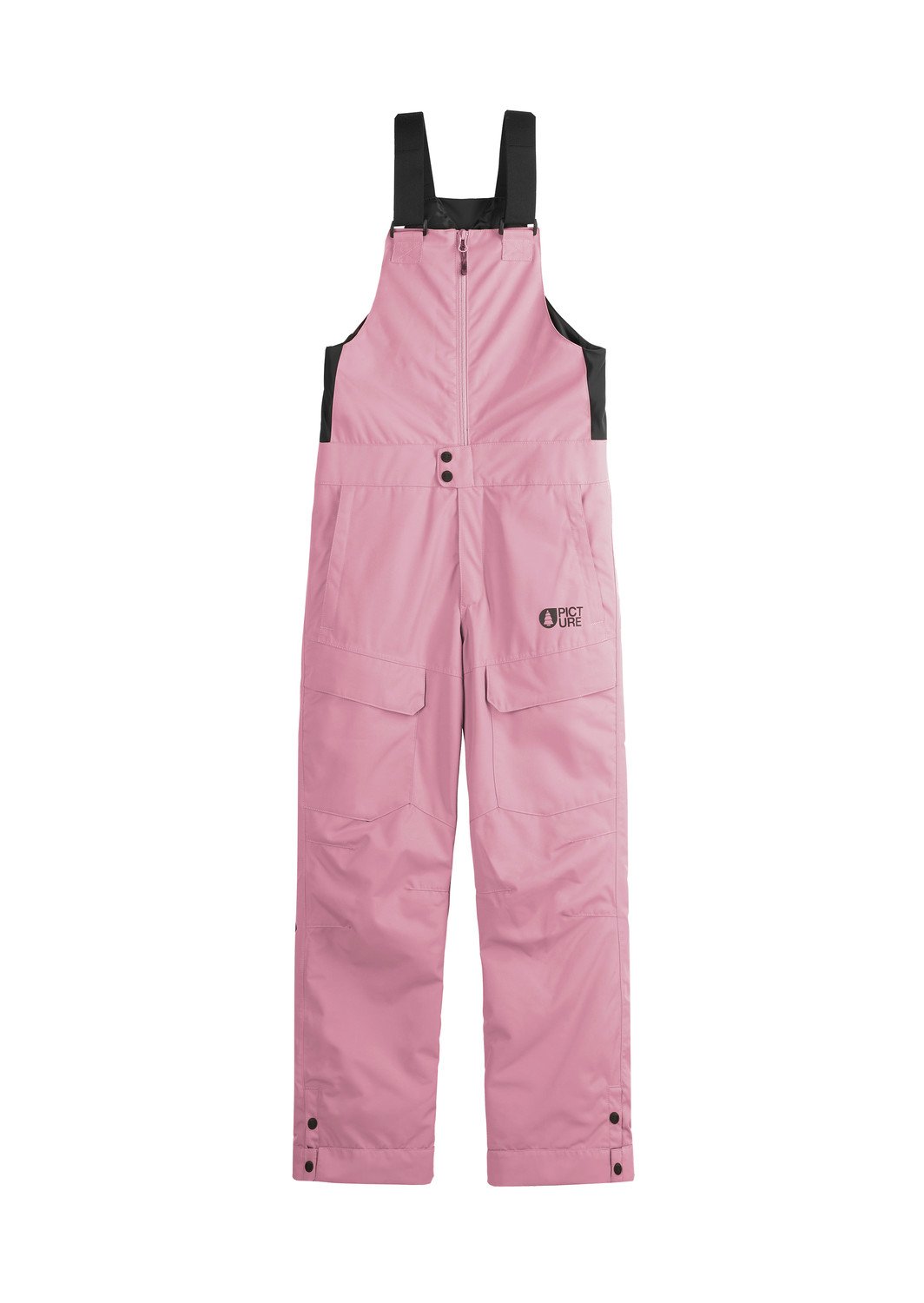 Kalhoty PICTURE Ninge BIB 10/10, Cashmere Rose velikost: 12 let