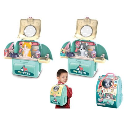 Mazlíček v batohu - kočička