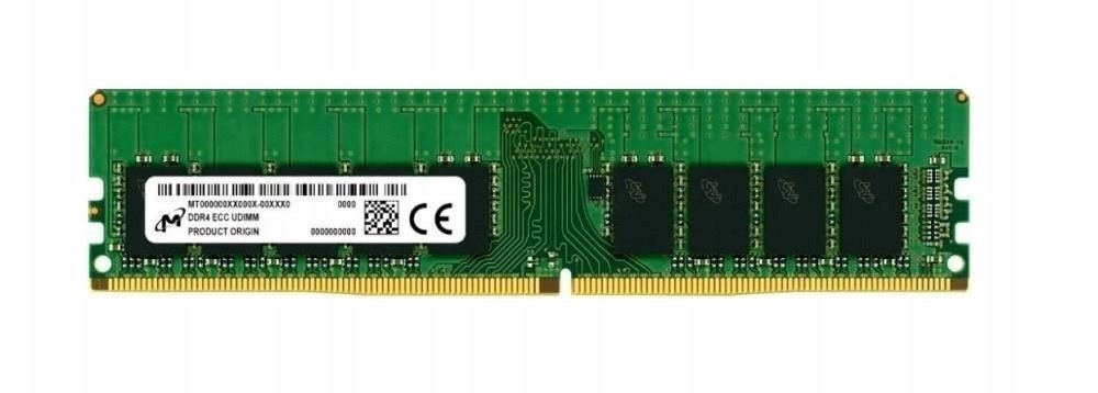 Micron Udimm Ecc 16GB DDR4 2Rx8 3200MHz PC4-25600