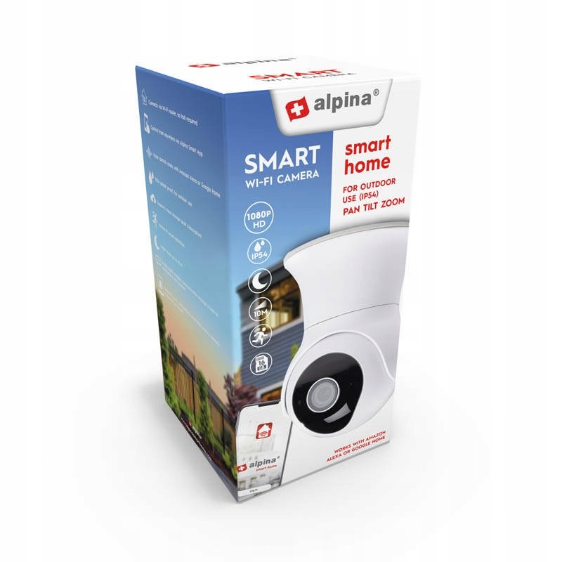 Alpina Chytrá Ip kamera Wi-Fi FullHD