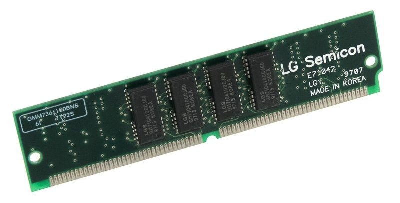 Lg Semicon E71042 16 Mb Paměť Ram 72-PIN Simm