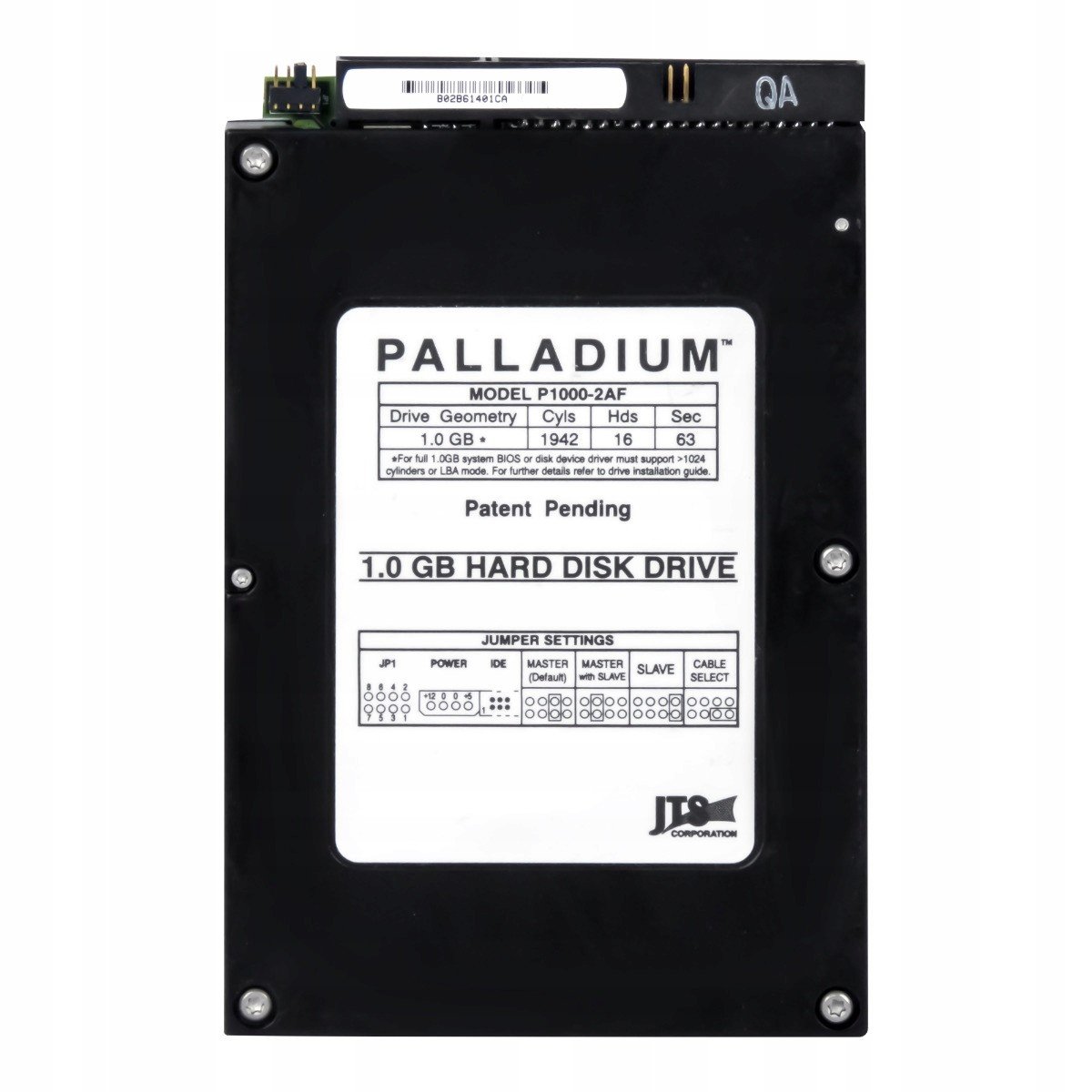 Jts Palladium 1GB 4103RPM Ata 3.5'' P1000-2AF