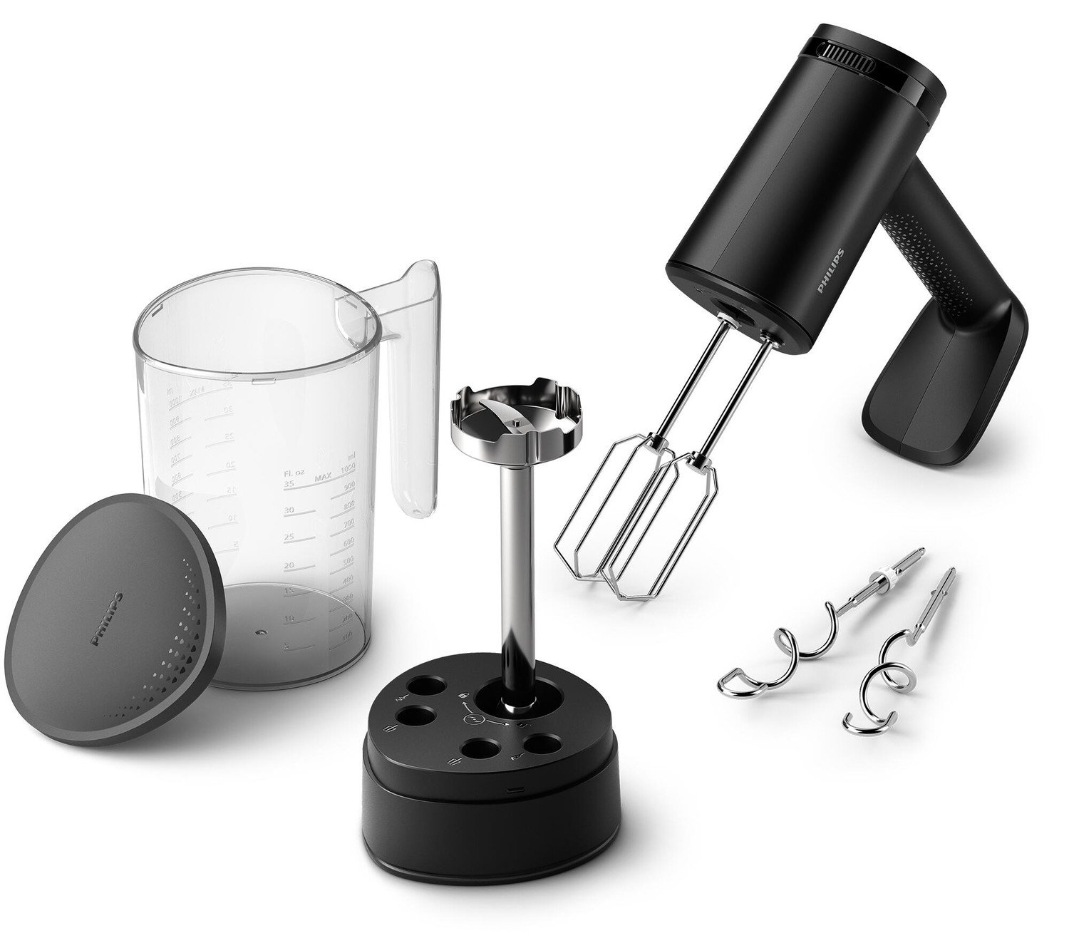 Ruční šlehač Philips HR3781/10 500 W černý