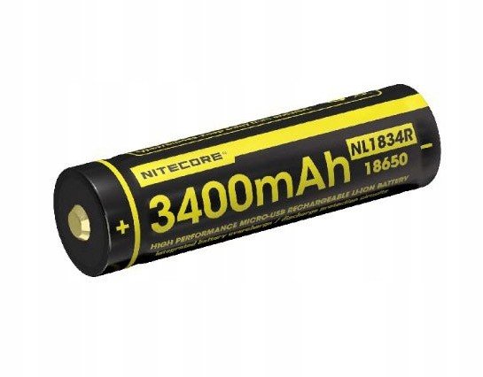 Baterie Nitecore 18650 MicroUSB 3400mAh
