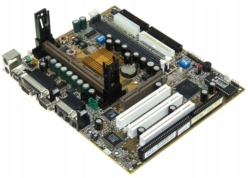 Gigabyte GA-6ZMA Slot 1 Sdram Isa Pci microATX