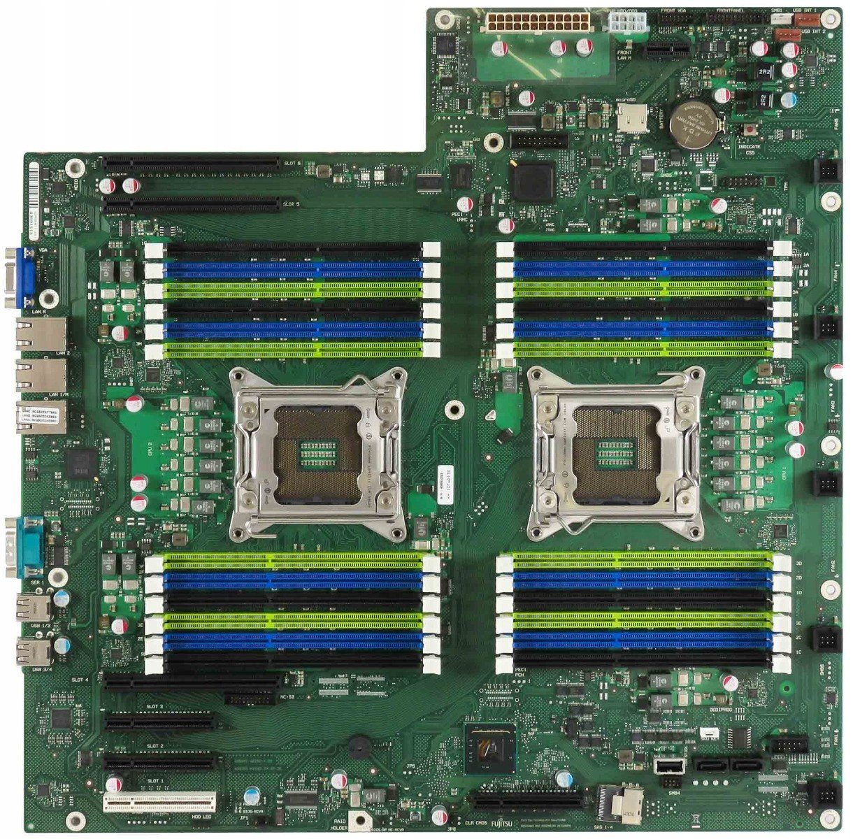 Fujitsu D2939-B17 GS1 2x 2011 Intel C600 24x DDR3