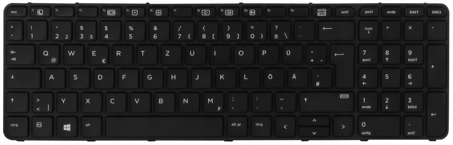 Hp 841136-041 831021-041 Qwertz ProBook 650 655 G2