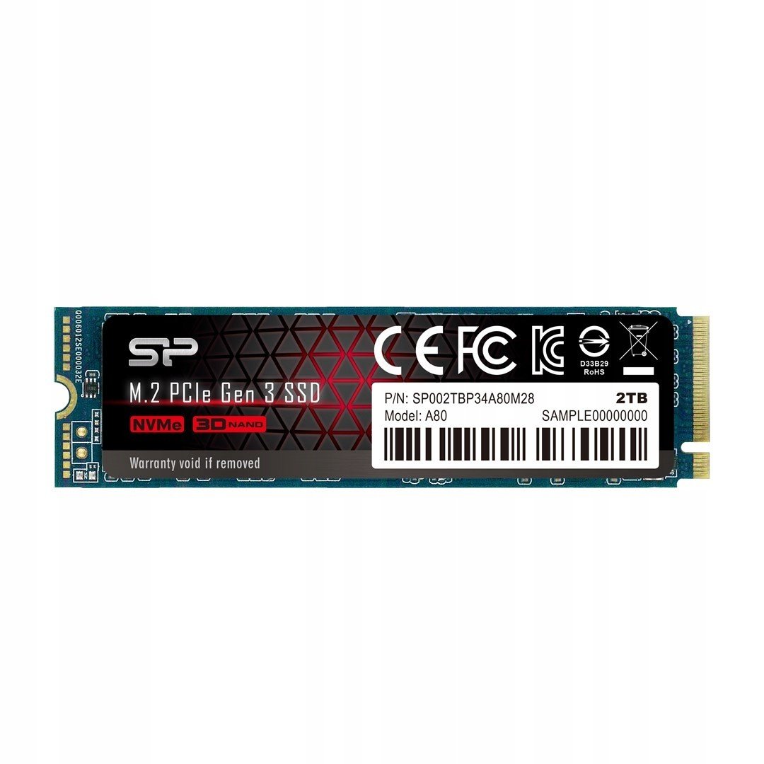 Ssd Silicon Power Ace A60 2048GB PCIe Gen 3x4