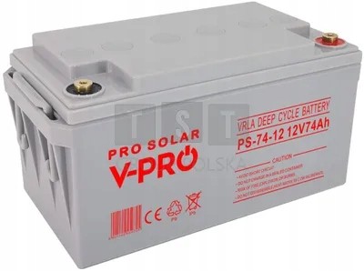 Baterie Volt Polska Deep Cycle Vpro Solar 12V 7