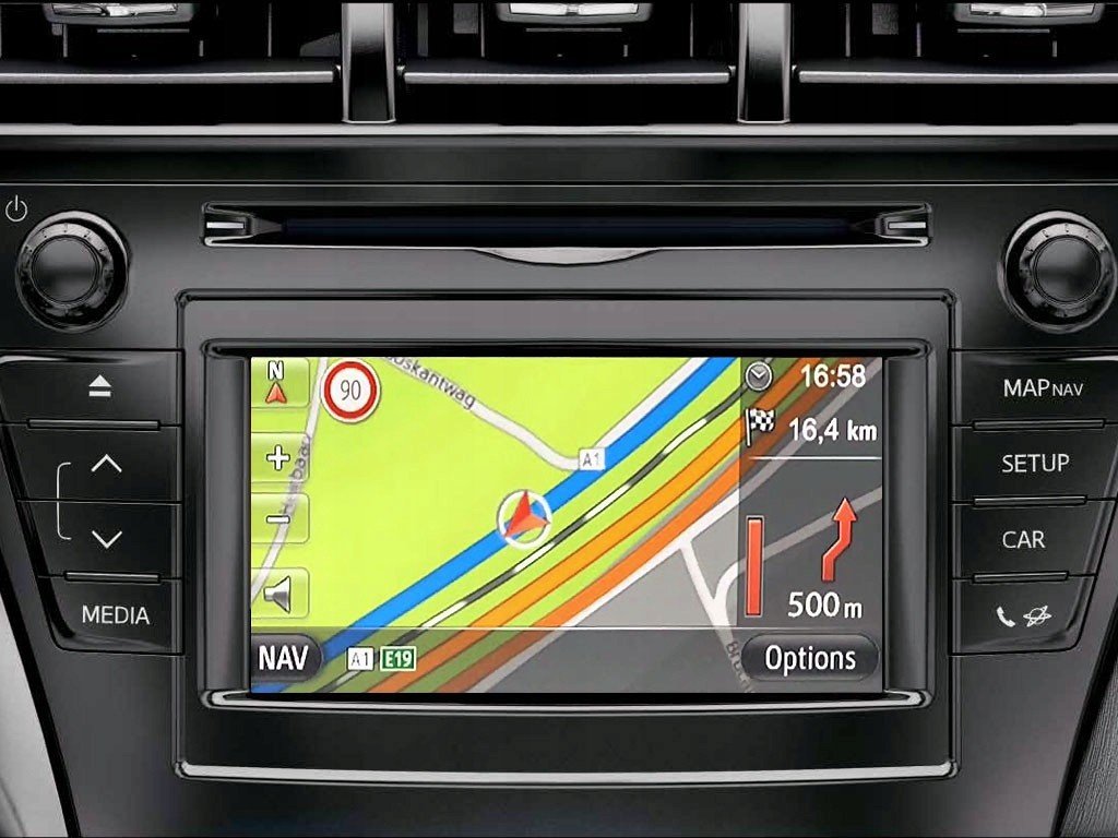 Mapa Toyota Touch Go Touch 2 With Go Nejnovější