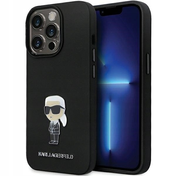 Kryt Karl Lagerfeld na iPhone 13 Pro Max černý