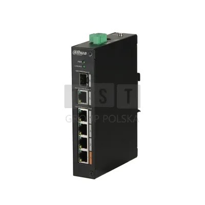 PFS3106-4ET-60 switch PoE, 4xPoE, 1xUpLink, 1xSFP,