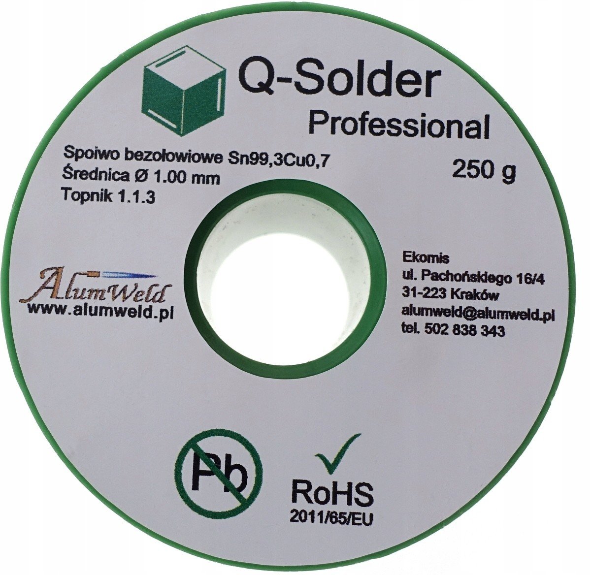 C03S Q-Solder Bezolovnatý cín (PbFree) 250 g 1 mm