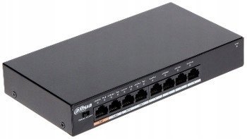 switch PoE Dahua PFS3008-8GT-96 černý 8 portů