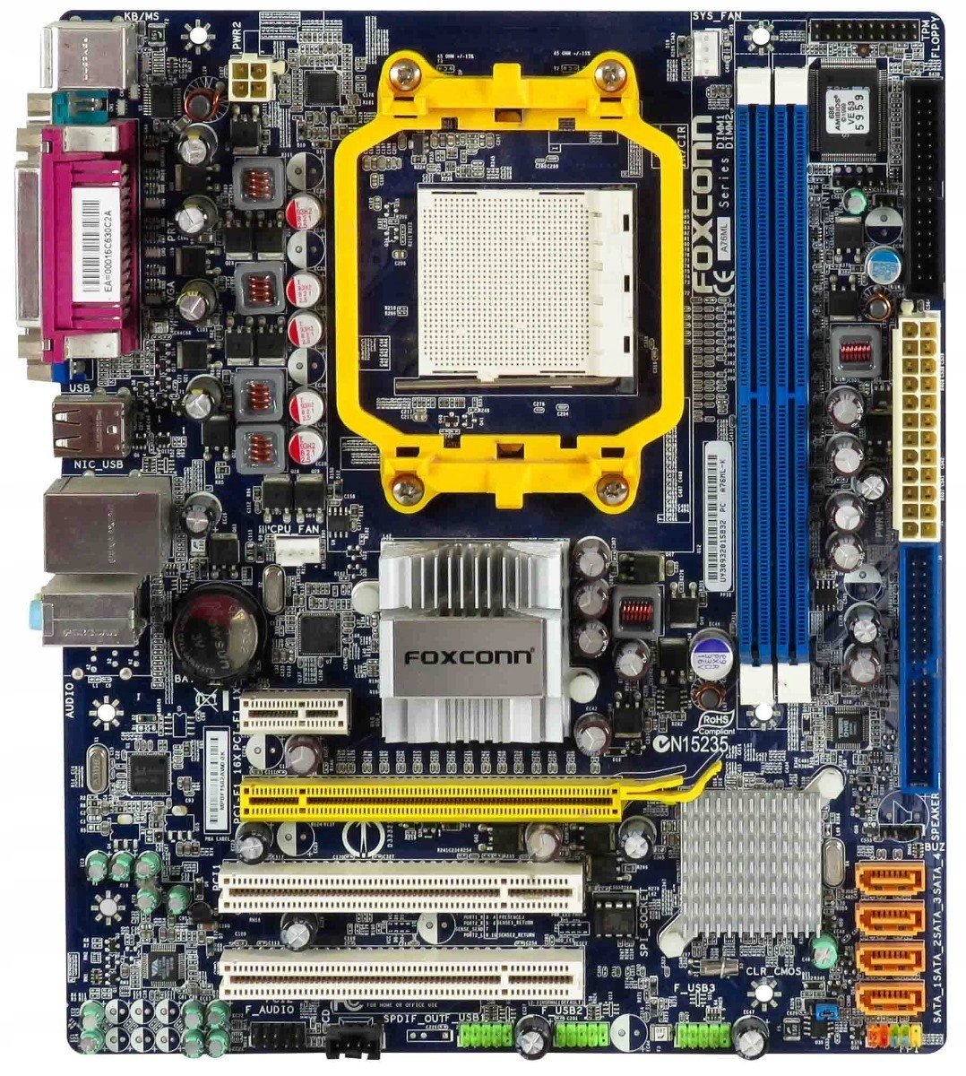 Foxconn A76ML-K 3.0s.AM2 DDR2 mATX